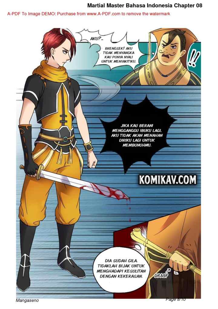 Martial Master chapter 8 halaman 8