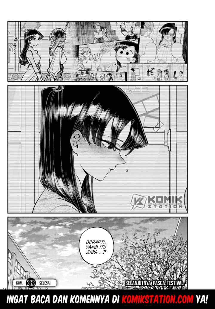 Komi-san wa Komyushou Desu chapter 233 halaman 19