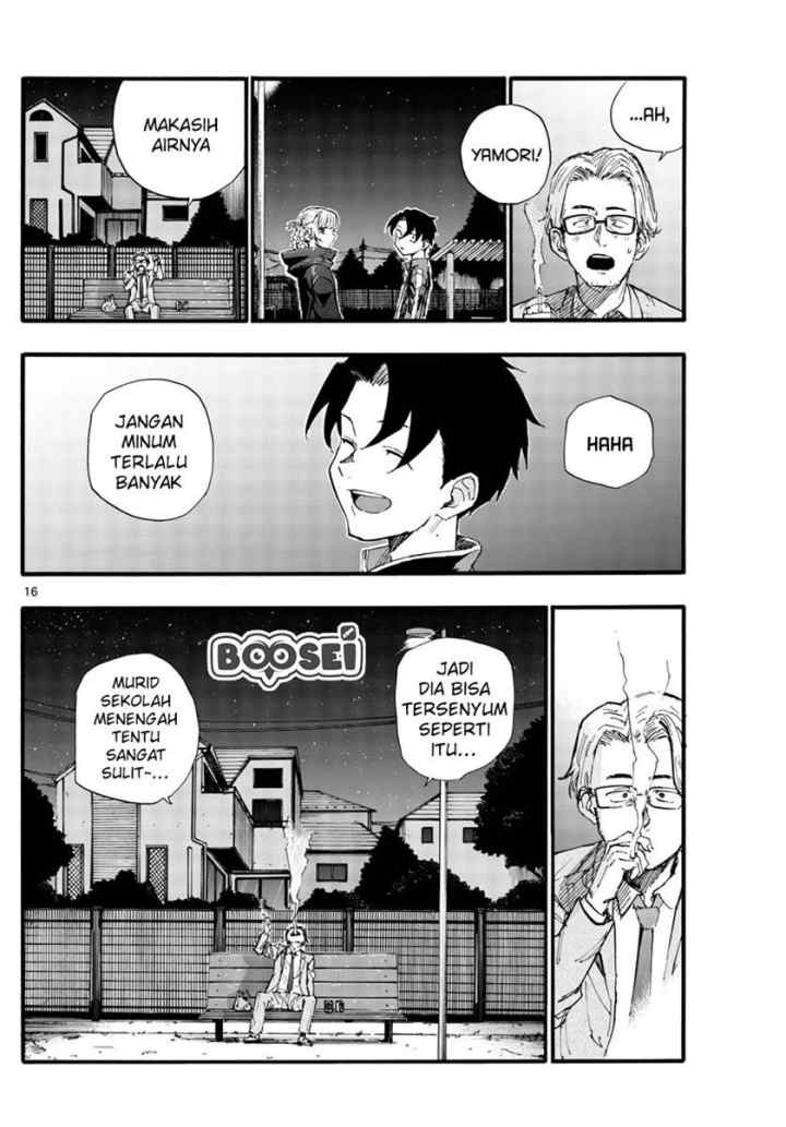 Yofukashi no Uta chapter 35 halaman 17