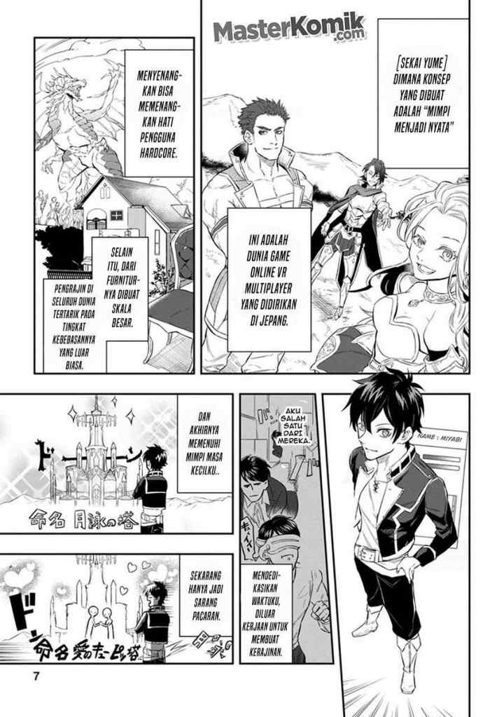 Isekai Craft Gurashi Jiyu Kimamana Seisan Shoku No Honobono Slow Life chapter 1.1 halaman 6