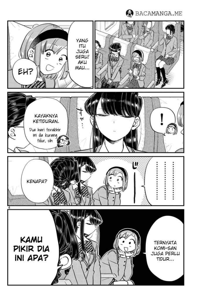 Komi-san wa Komyushou Desu chapter 113 halaman 4