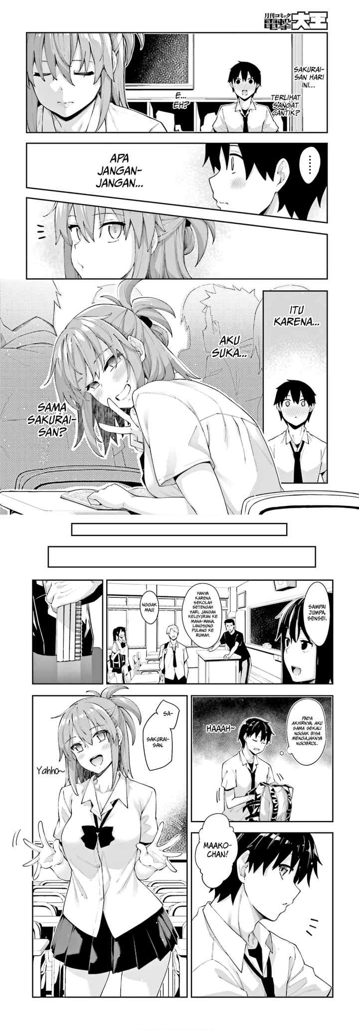 Sakurai-san Wants To Be Noticed chapter 8 halaman 5
