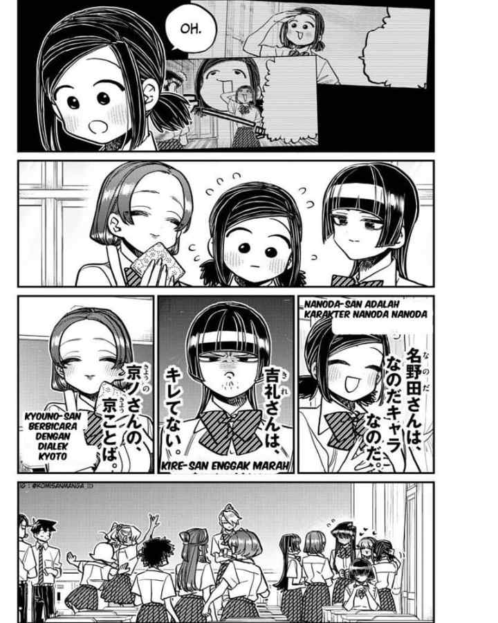 Komi-san wa Komyushou Desu chapter 369 halaman 18