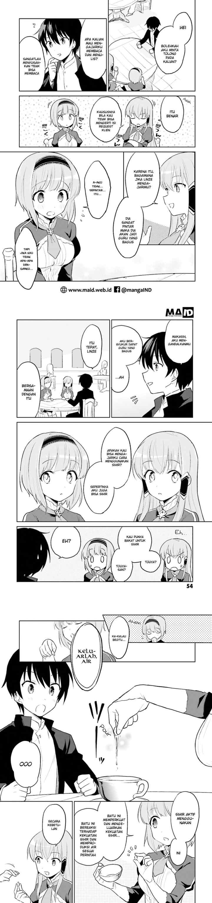 Isekai wa Smartphone to Tomo ni chapter 2 halaman 6