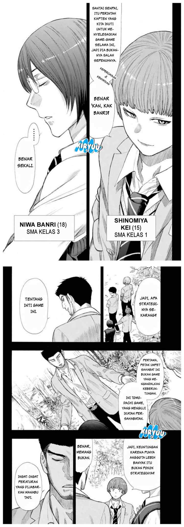 Tomodachi Game chapter 15 halaman 9