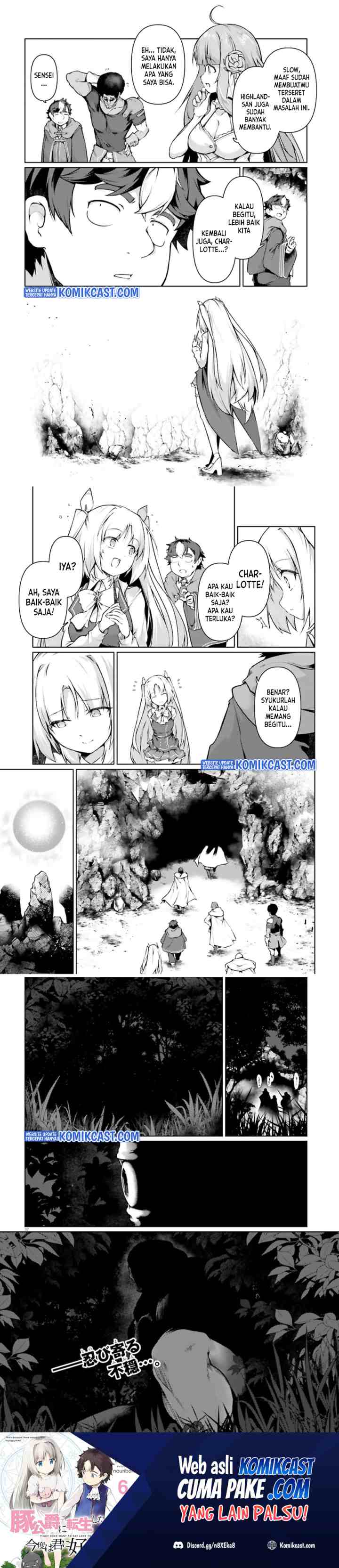 Buta Koushaku ni Tensei shita kara Kondo wa Kimi ni Suki to Iitai chapter 36 halaman 11