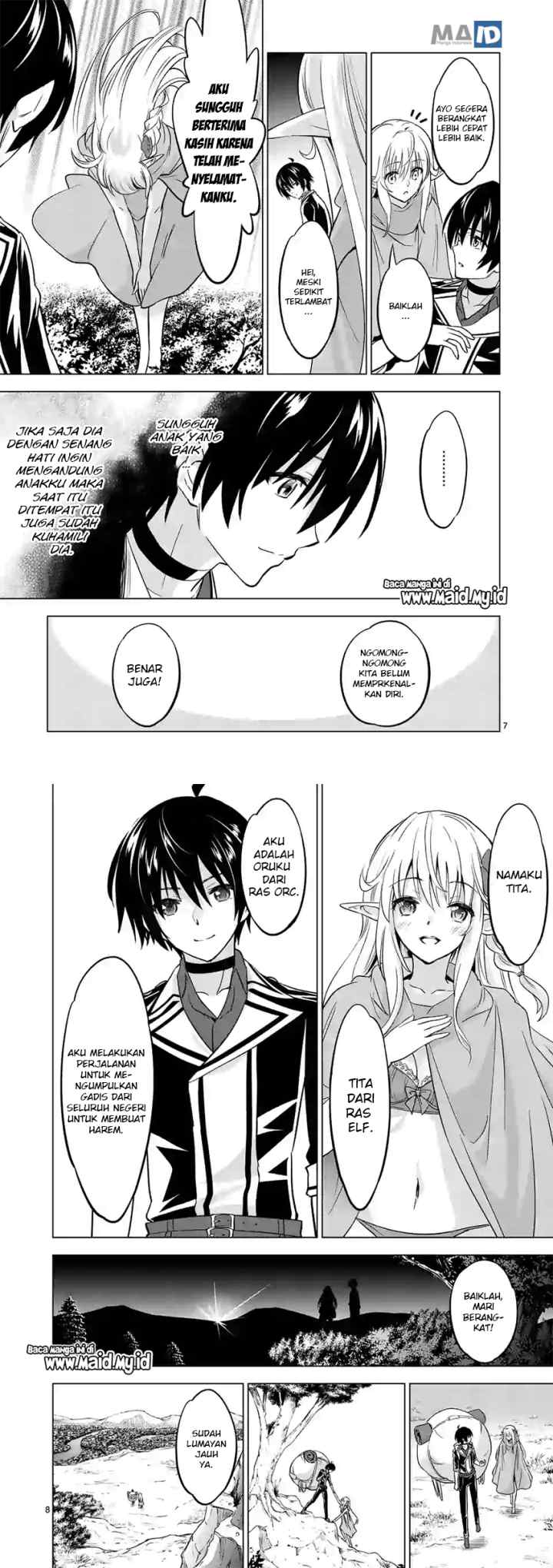 Shijou Saikyou Orc-san no Tanoshii Tanetsuke Harem Zukuri chapter 13 halaman 6