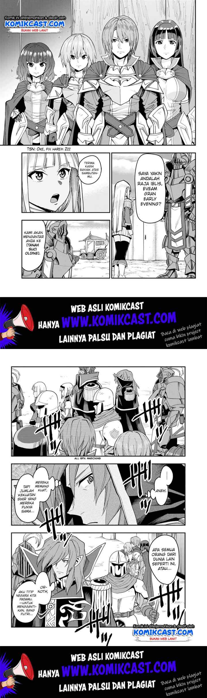 Konjiki no Moji Tsukai: Yuusha Yonin ni Makikomareta Unique Cheat chapter 58 halaman 13