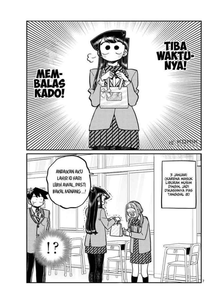 Komi-san wa Komyushou Desu chapter 259 halaman 8