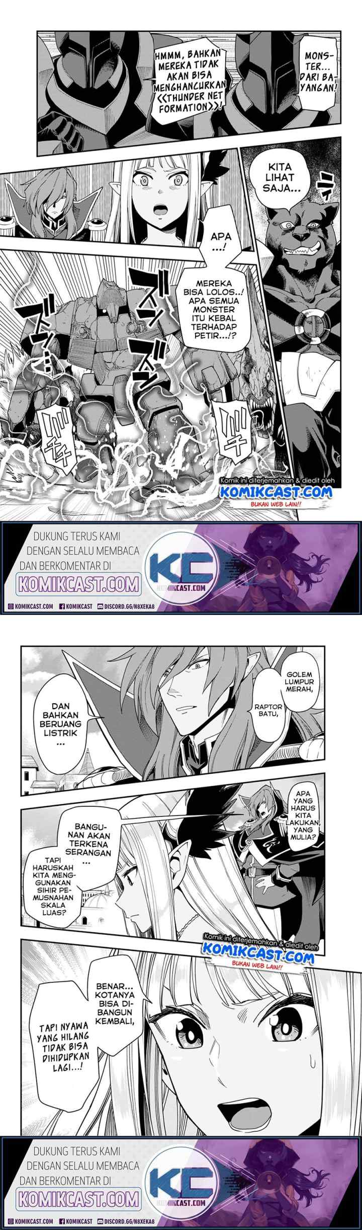 Konjiki no Moji Tsukai: Yuusha Yonin ni Makikomareta Unique Cheat chapter 66 halaman 10