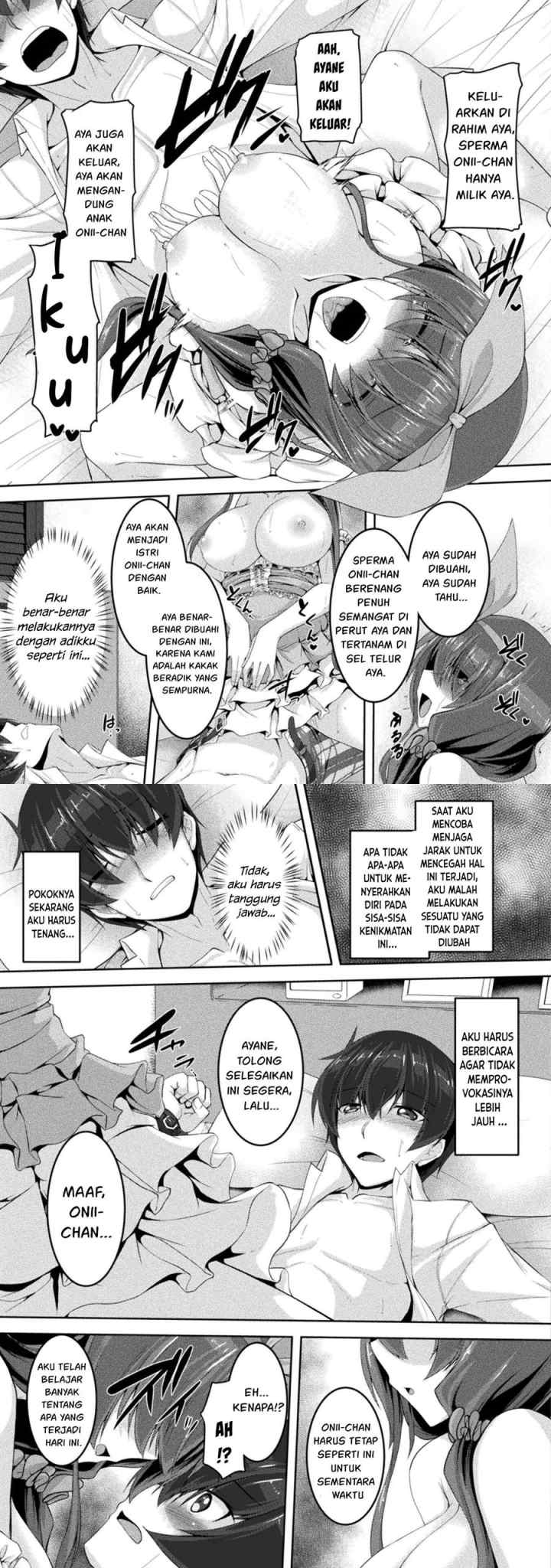Yandere Imouto ni Aisaresugite Kozukuri Kankin Seikatsu chapter 5 halaman 13