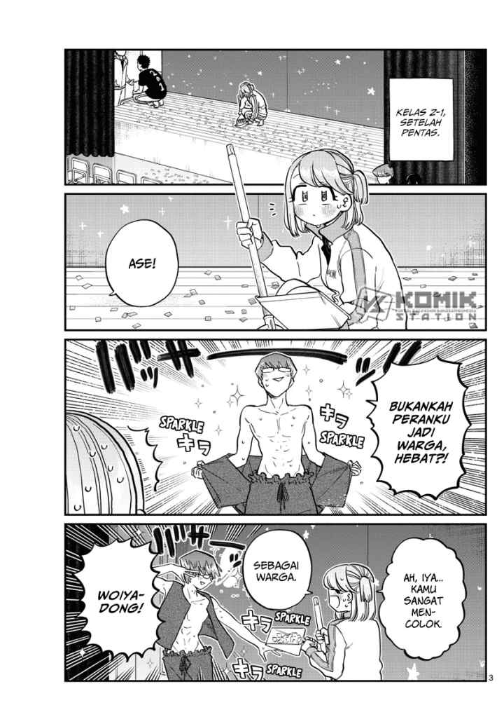 Komi-san wa Komyushou Desu chapter 229 halaman 6