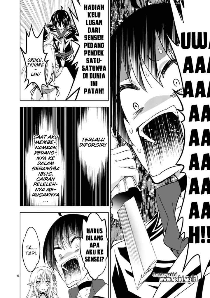 Shijou Saikyou Orc-san no Tanoshii Tanetsuke Harem Zukuri chapter 24 halaman 8
