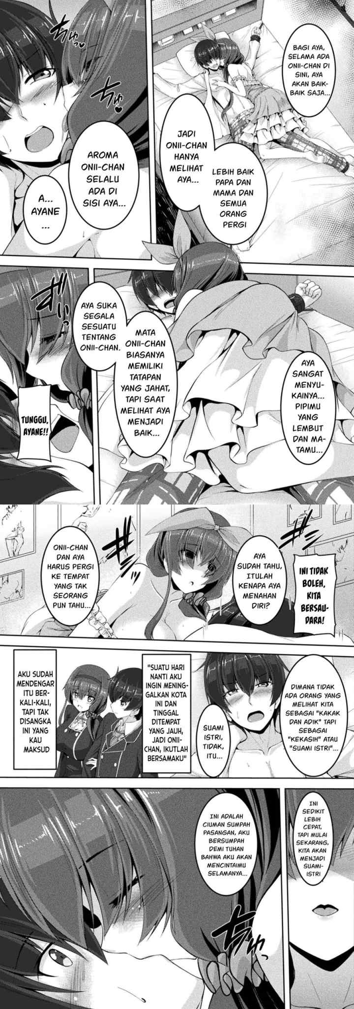 Yandere Imouto ni Aisaresugite Kozukuri Kankin Seikatsu chapter 5 halaman 4
