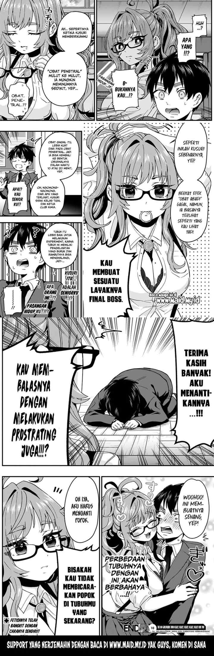 Kimi no Koto ga Dai Dai Dai Dai Daisuki na 100-ri no Kanojo chapter 10 halaman 11