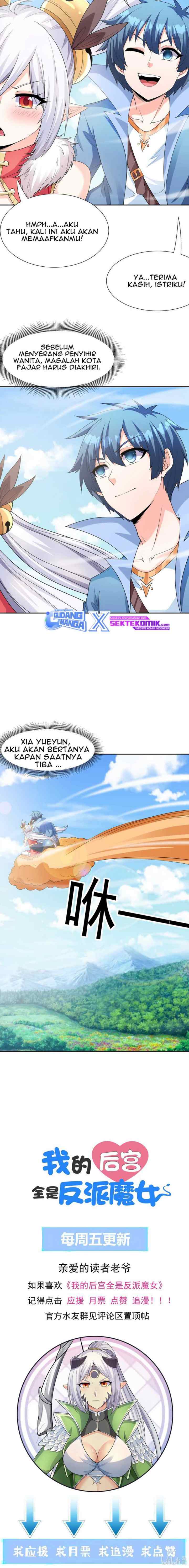 My Harem Is Entirely Female Demon Villains chapter 44 halaman 13