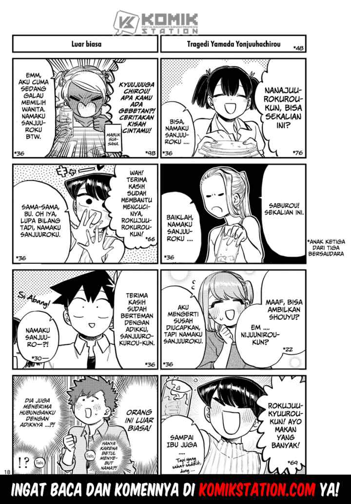 Komi-san wa Komyushou Desu chapter 207 halaman 19