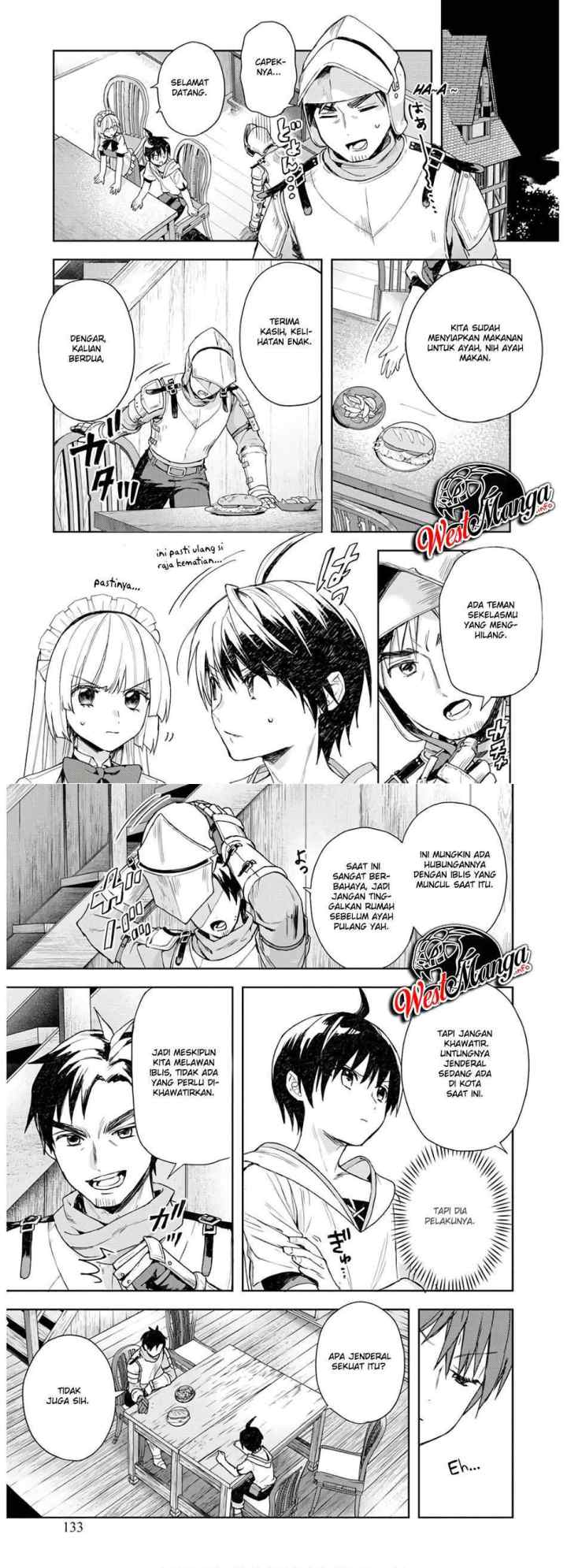 Shitennou Sai Jakudatta Ore. Tensei Shitanode Heionna Seikatsu wo Nozomu chapter 6 halaman 4