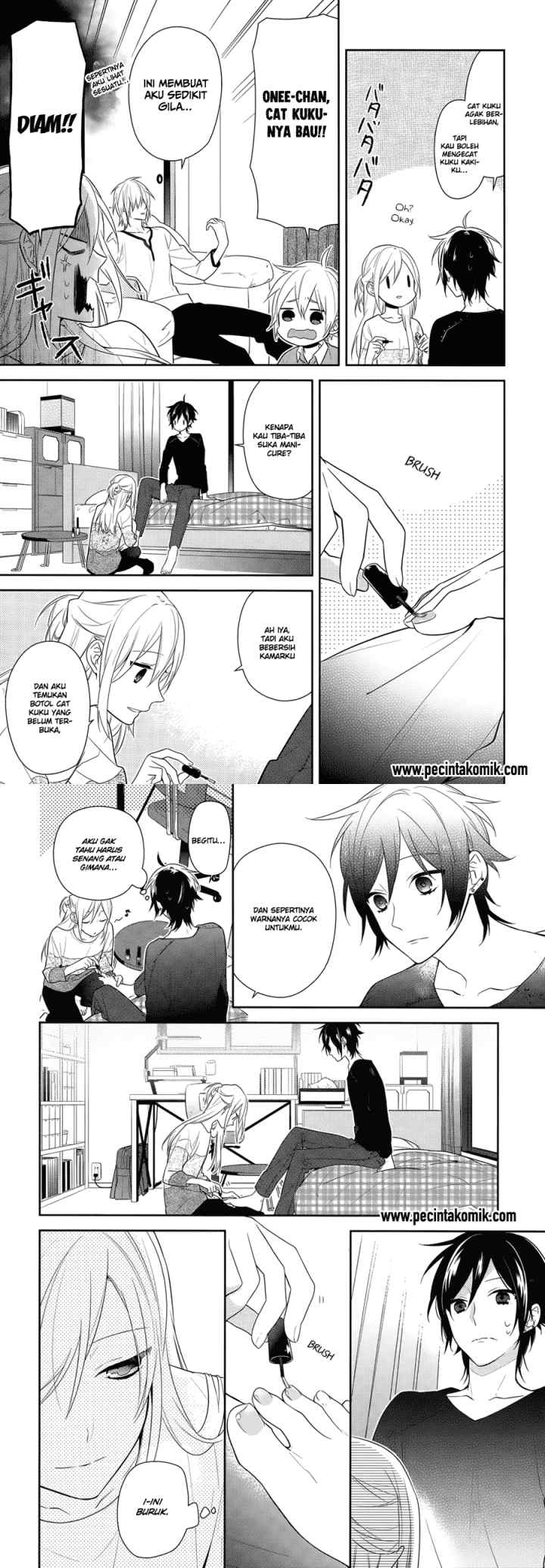 Horimiya chapter 43 halaman 4