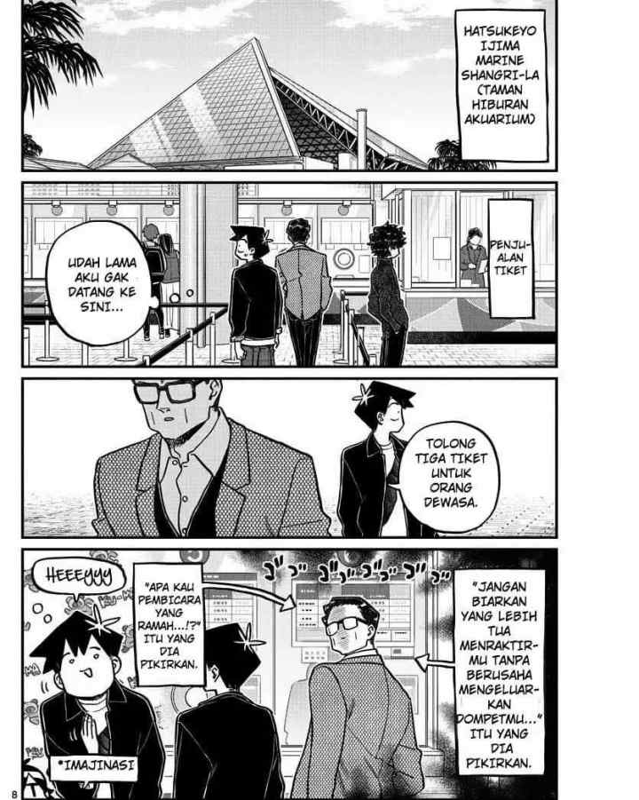 Komi-san wa Komyushou Desu chapter 317 halaman 8