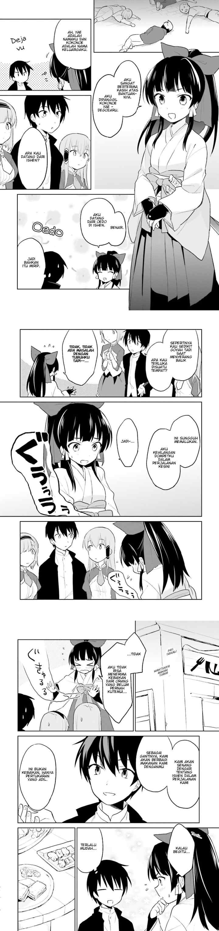 Isekai wa Smartphone to Tomo ni chapter 3 halaman 5