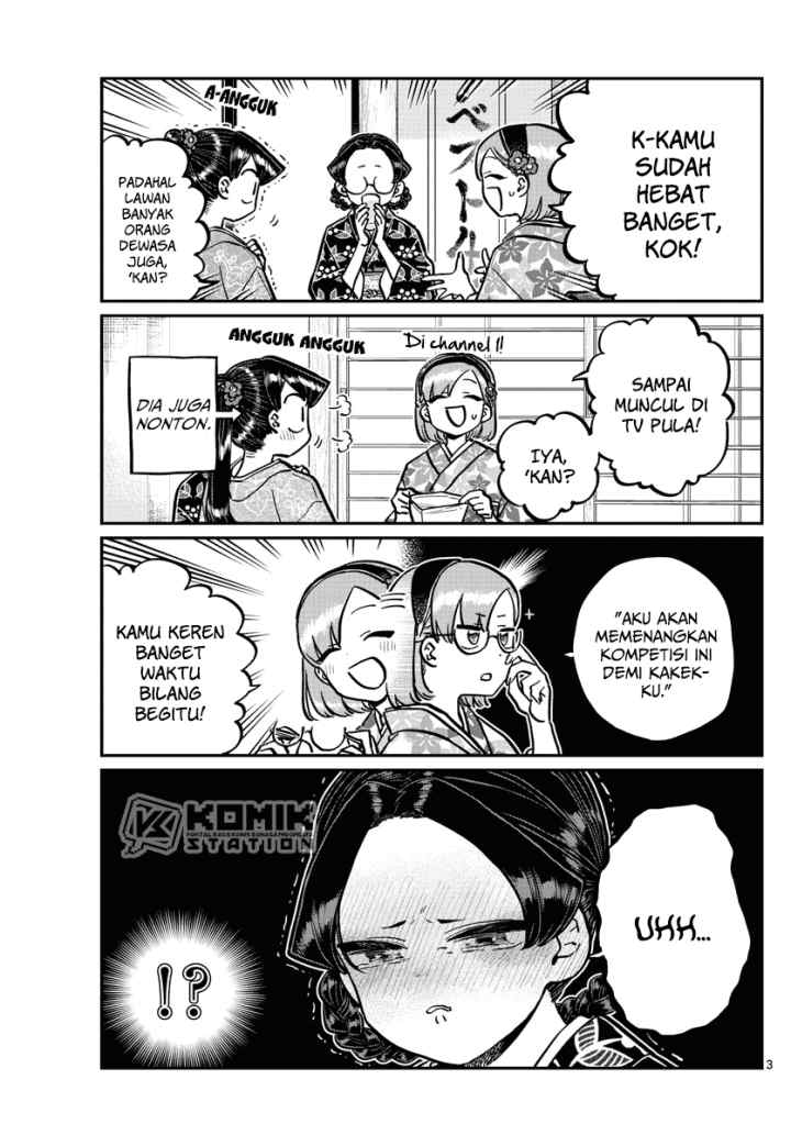 Komi-san wa Komyushou Desu chapter 245 halaman 4