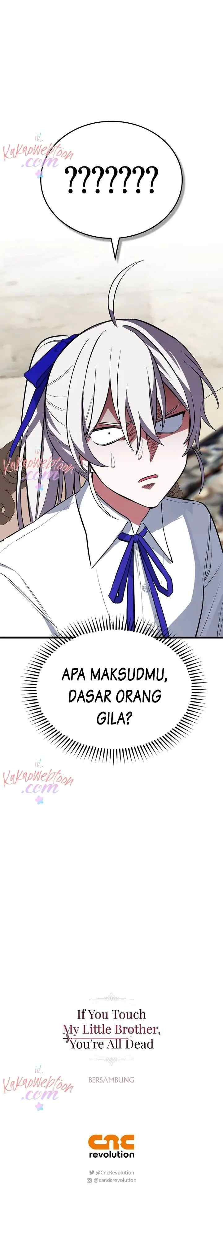 Touch My Little Brother and You're Dead chapter 67 halaman 18