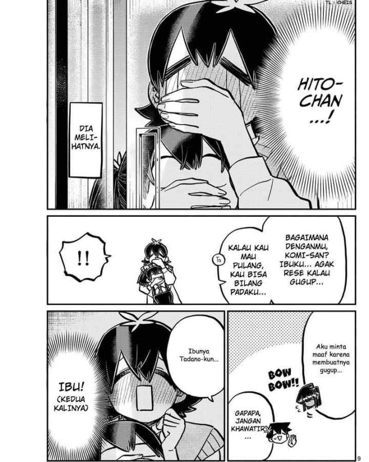 Komi-san wa Komyushou Desu chapter 340 halaman 9