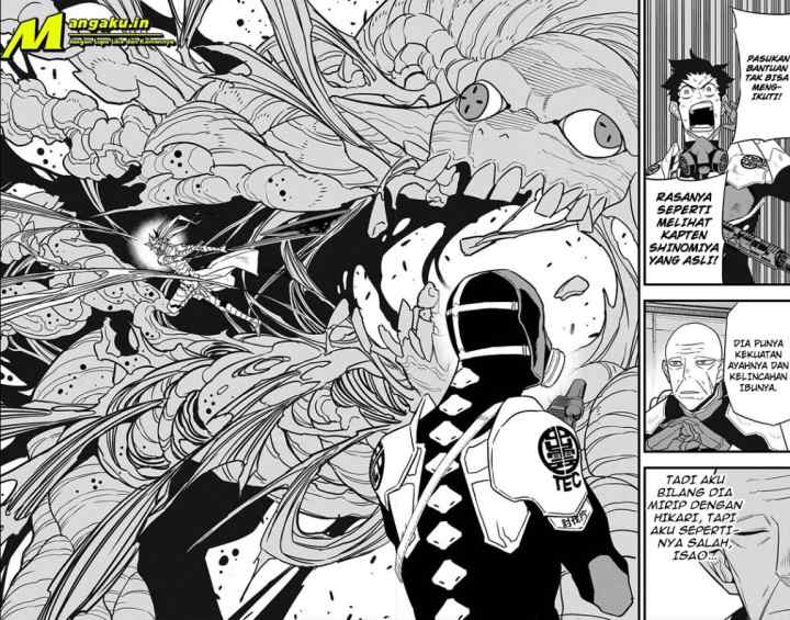 8Kaijuu chapter 72 halaman 4