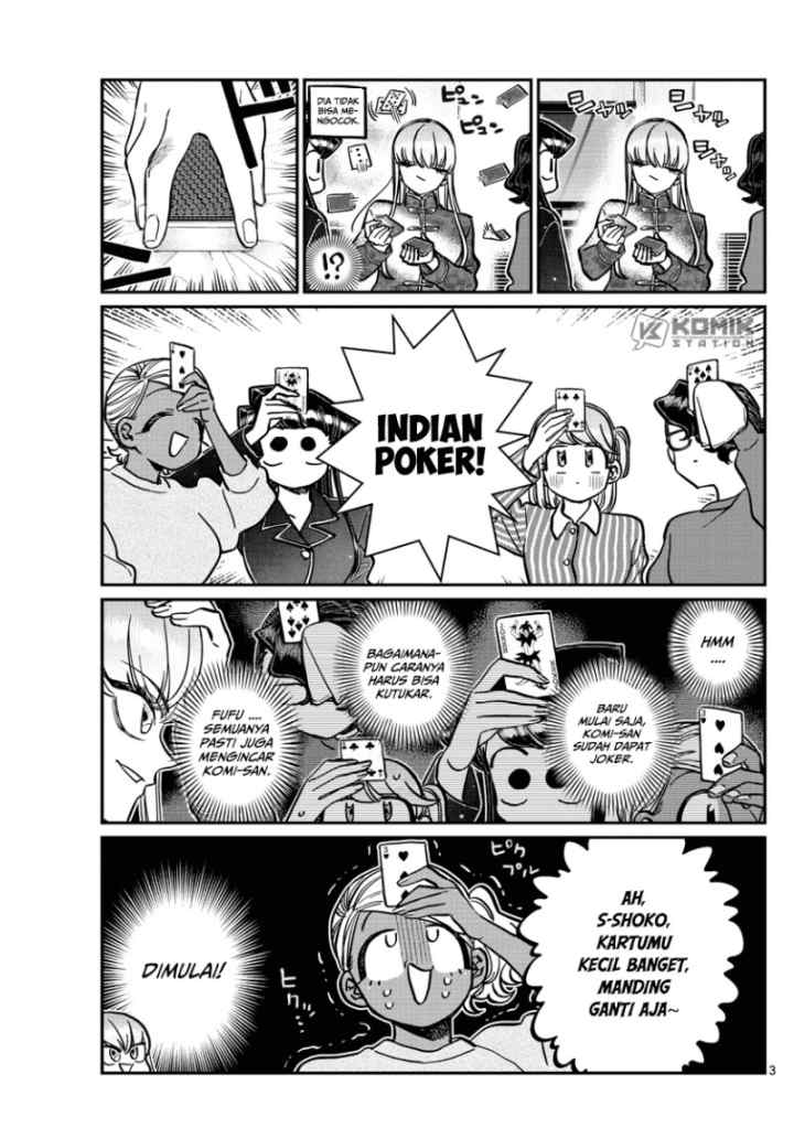 Komi-san wa Komyushou Desu chapter 296 halaman 4