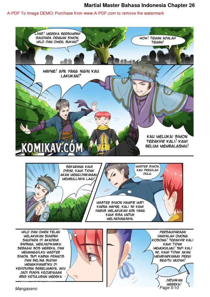 Martial Master chapter 26 halaman 5