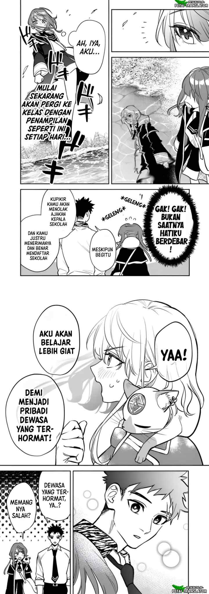Danshi Koukousei wa Isekai de JK ni Natta chapter 7 halaman 8