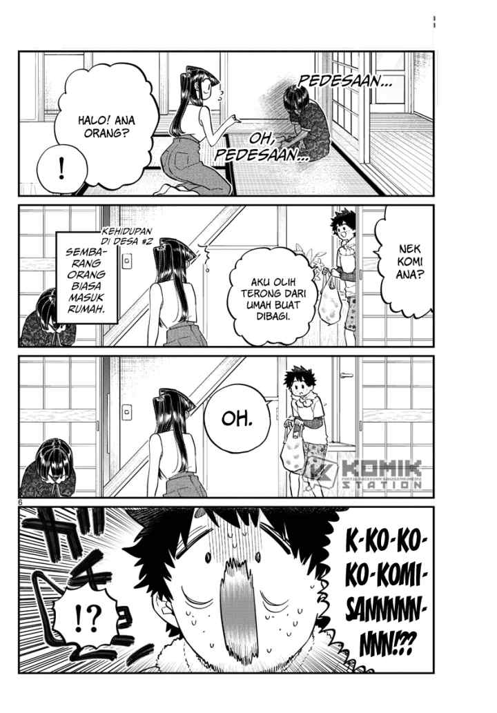 Komi-san wa Komyushou Desu chapter 184 halaman 7