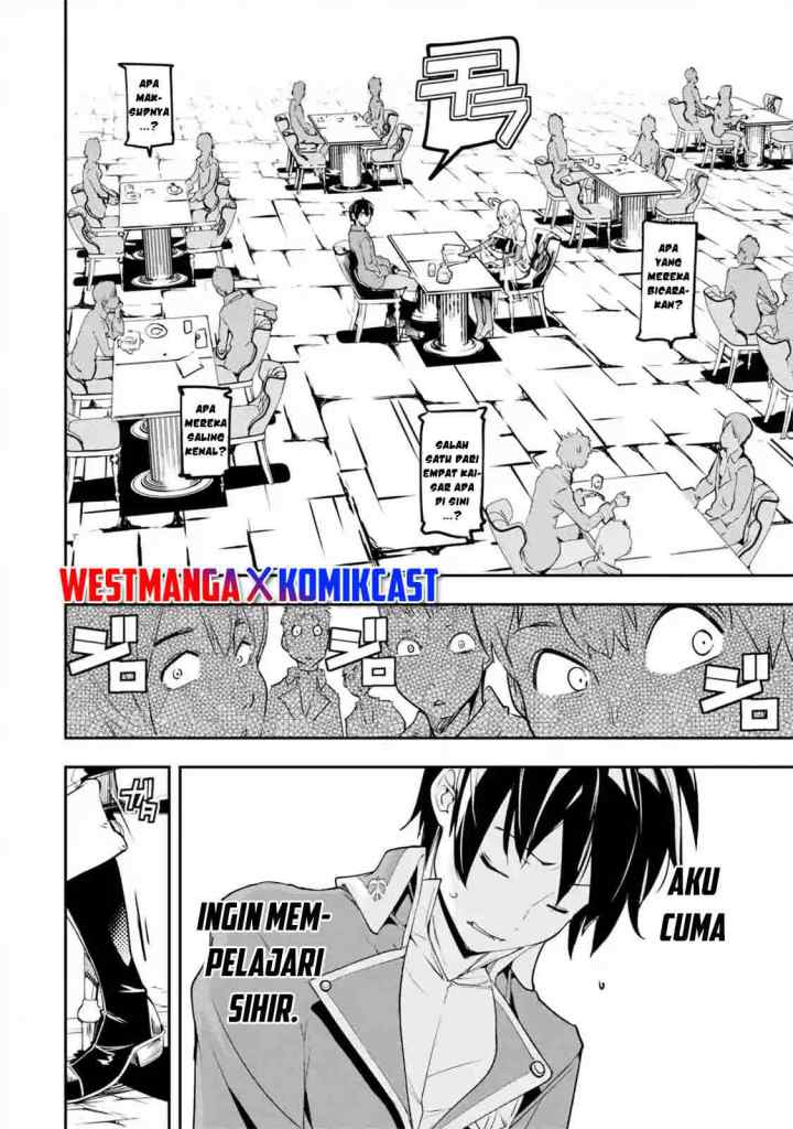 Rakudai Kenja Gakuin no Musou ~ Nidome no Tensei, S Rank Cheat Majutsushi Boukenroku chapter 8.3 halaman 6
