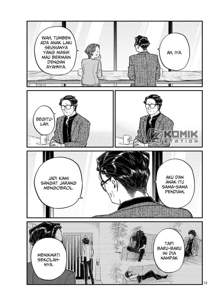 Komi-san wa Komyushou Desu chapter 215 halaman 14
