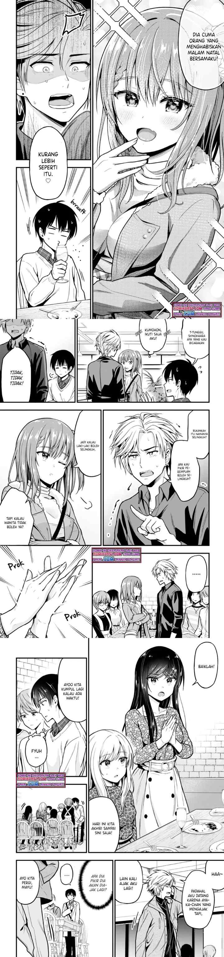 Kanojo ni Uwaki Sareteita Ore ga Koakuma na Kouhai ni Natsukarete Imasu chapter 2 halaman 9