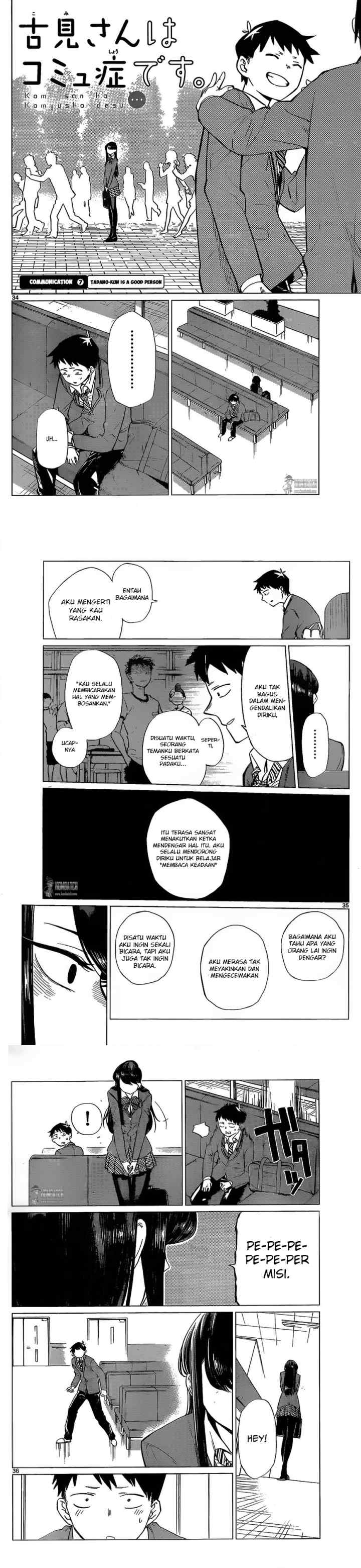 Komi-san wa Komyushou Desu chapter 0 halaman 12