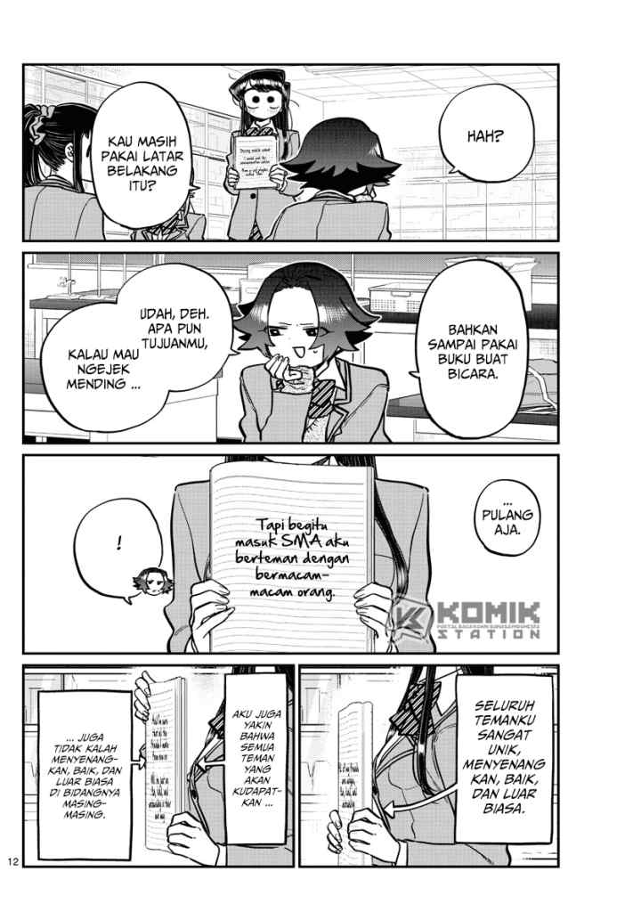 Komi-san wa Komyushou Desu chapter 252 halaman 13