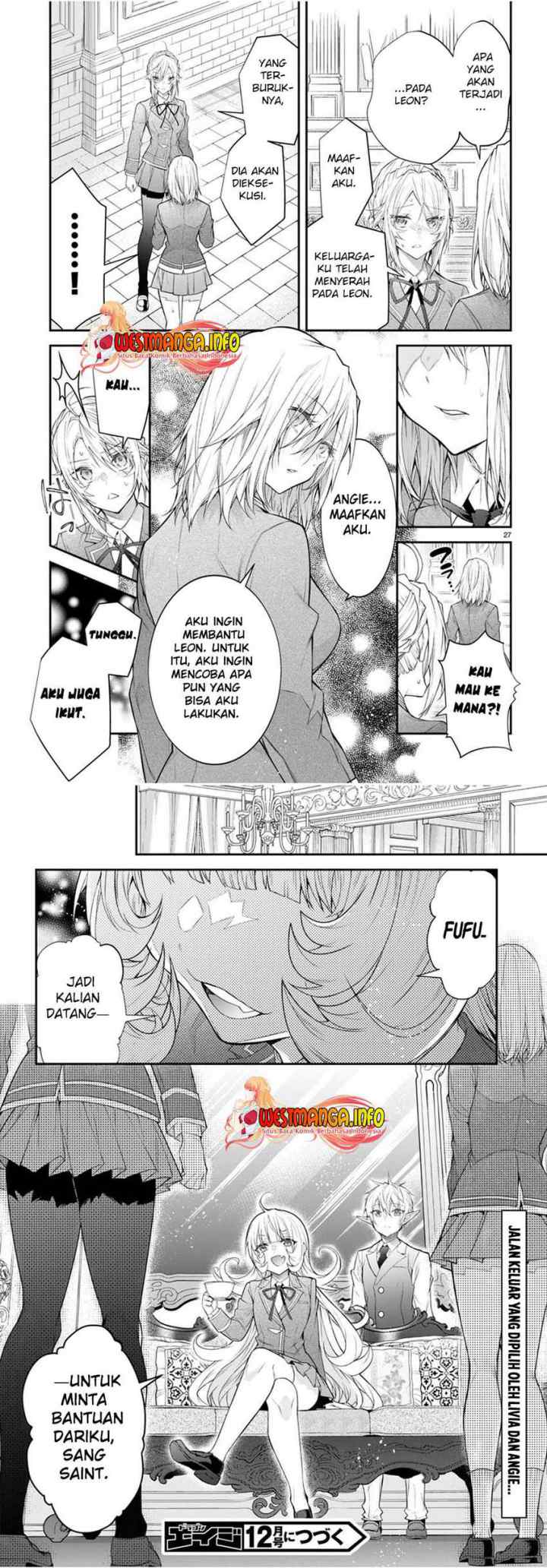Otome Game Sekai wa Mob ni Kibishii Sekai Desu chapter 47 halaman 15