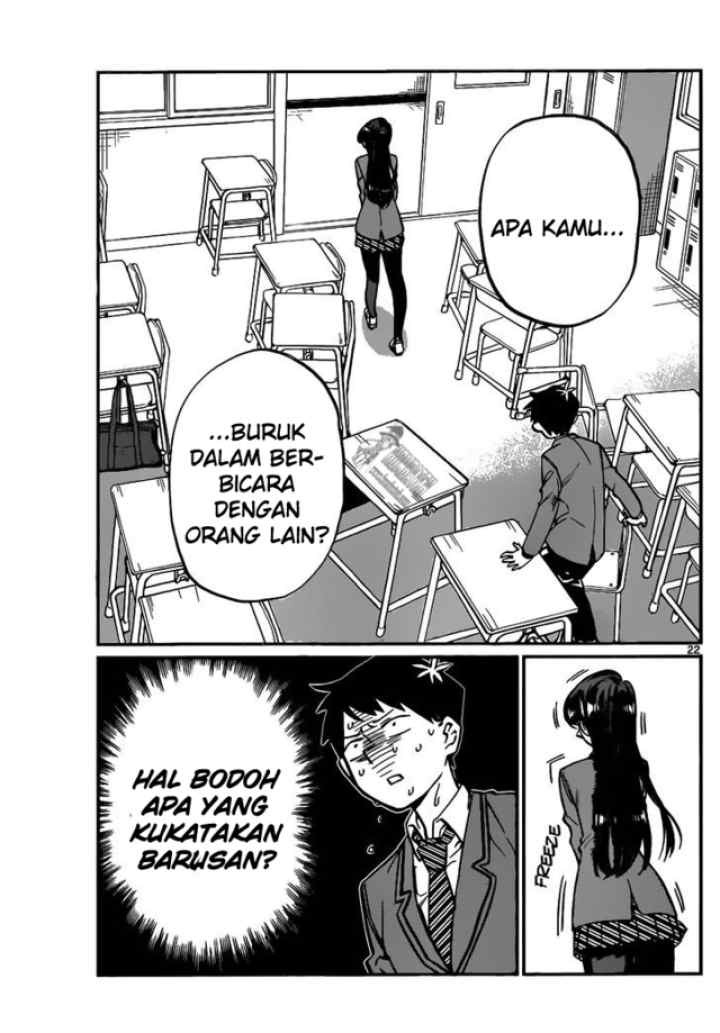 Komi-san wa Komyushou Desu chapter 4 halaman 6