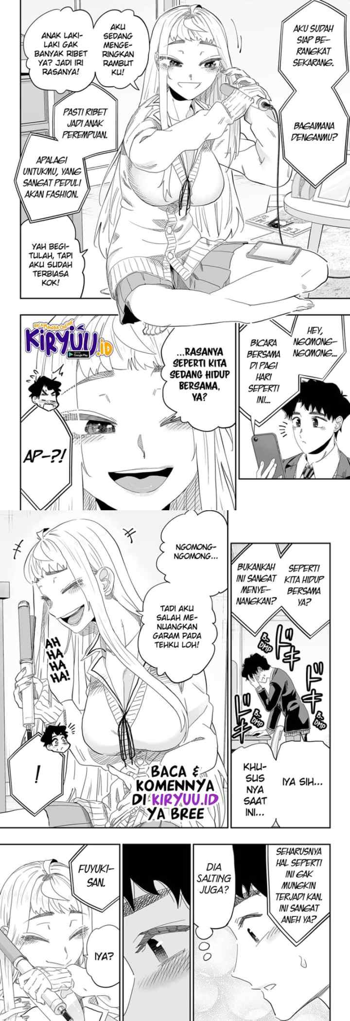 Dosanko Gyaru Is Mega Cutei chapter 94 halaman 5