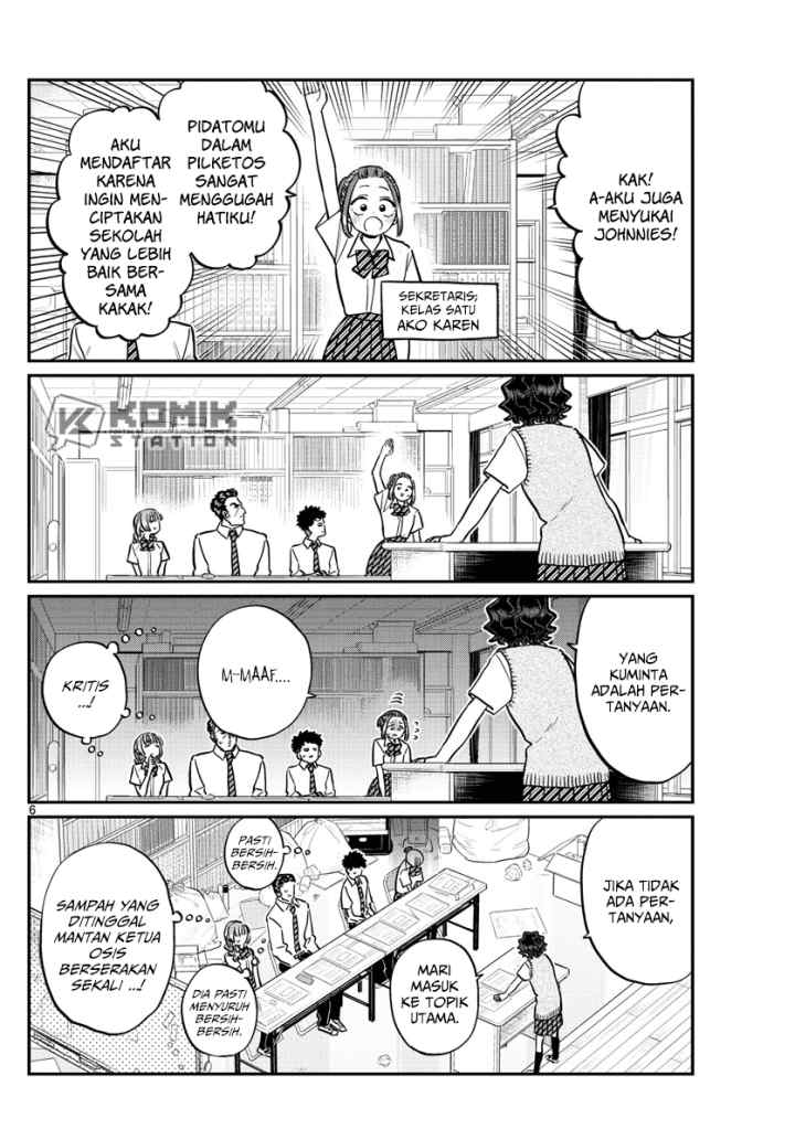 Komi-san wa Komyushou Desu chapter 216 halaman 7