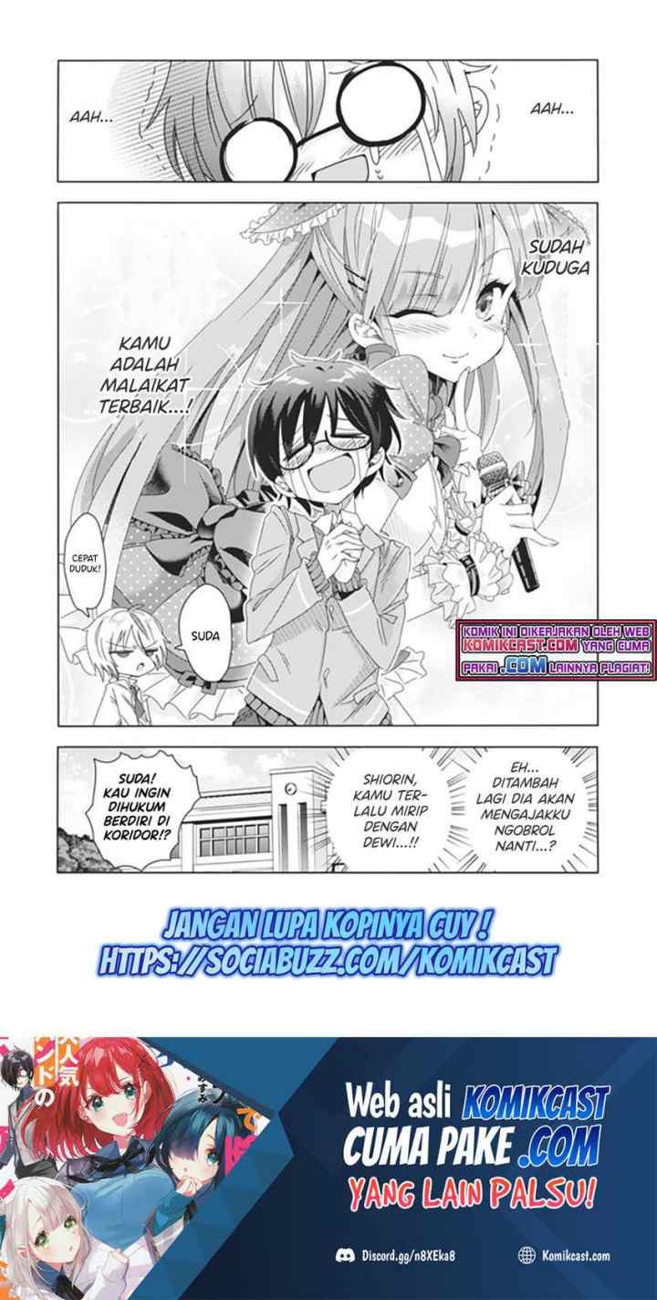 Class de Inkya no Ore ga Jitsu wa Daininki Band no Vocal na Ken chapter 9 halaman 16
