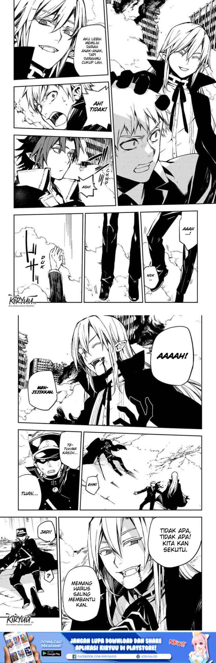 Owari no Seraph chapter 91 halaman 4