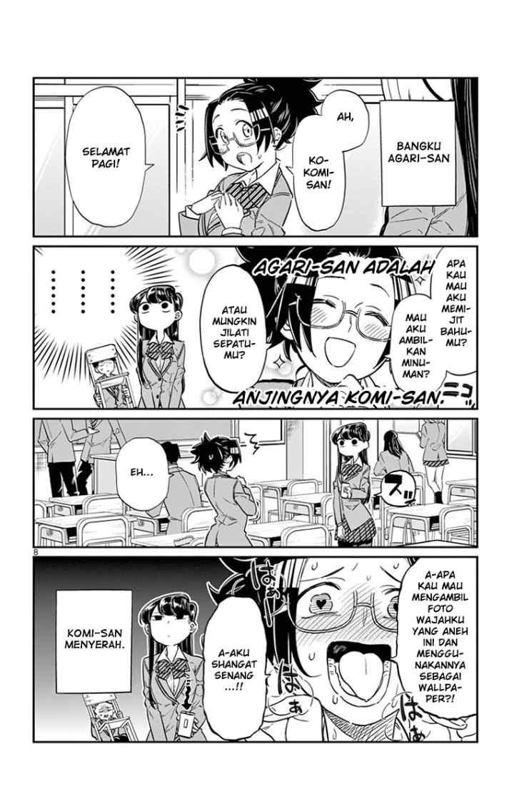 Komi-san wa Komyushou Desu chapter 16 halaman 9