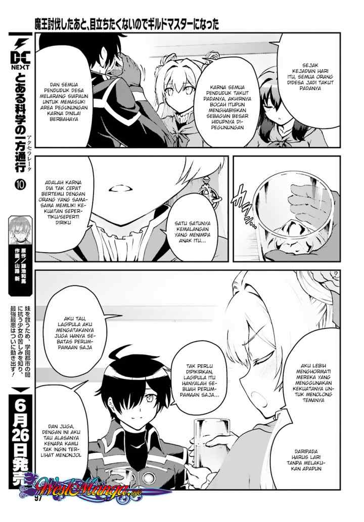Maou Toubatsu Shita Ato, Medachitakunai node Guild Master ni Natta chapter 2.2 halaman 7