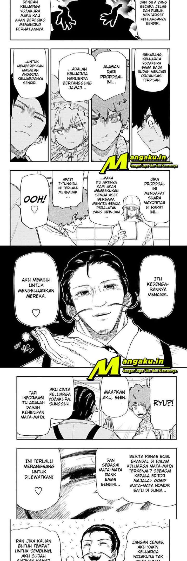 Mission: Yozakura Family chapter 135 halaman 13