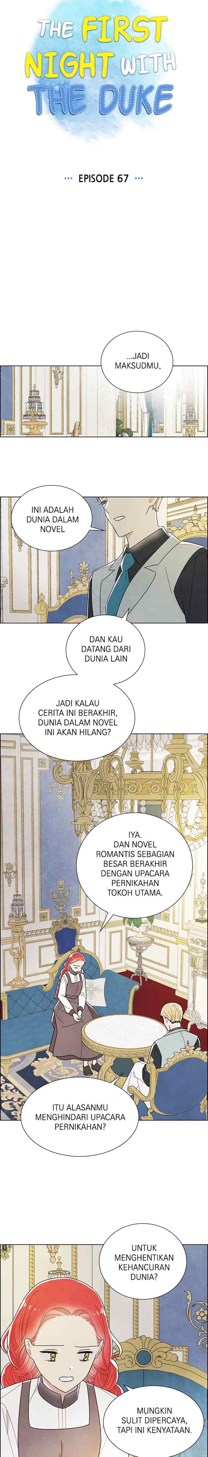 I Took the Male Lead's First Time chapter 67 halaman 6