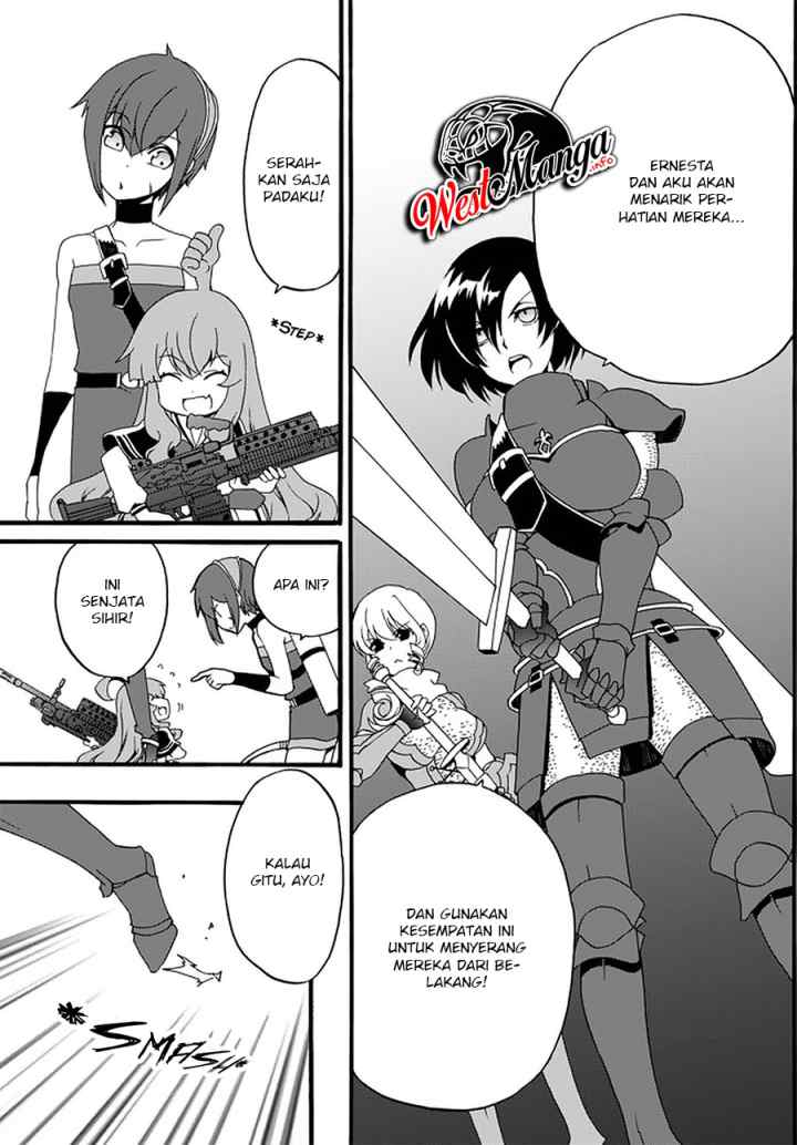 The Villainess Will Crush Her Destruction End Through Modern Firepower chapter 35 halaman 9