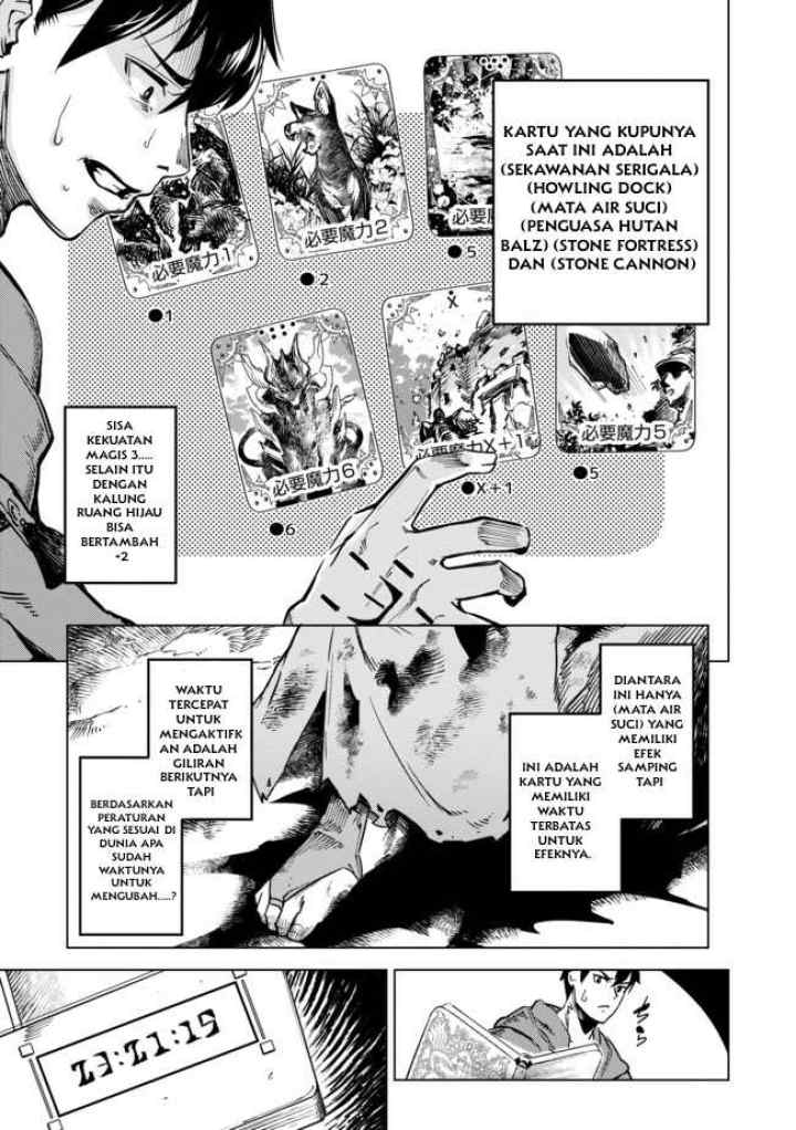 Deck Hitotsu de Isekai Tanbou chapter 15 halaman 4